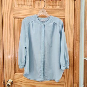 Long Sleeved Mint Blouse